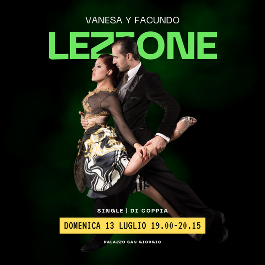 Sunday, July 13th 7:00-8:15 PM Vanesa Villalba and Facundo Pinero