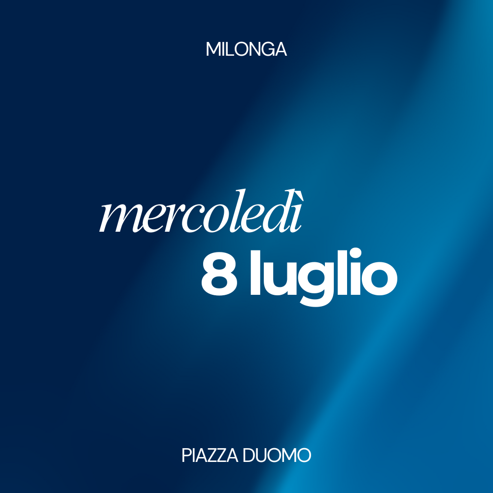 Wednesday 9th July, Tango & Milonga Show