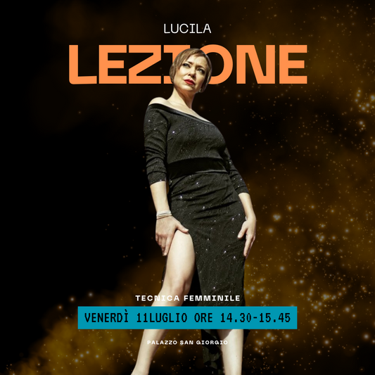 Friday, July 11th 2.30-3.45pm Lucila Cionci