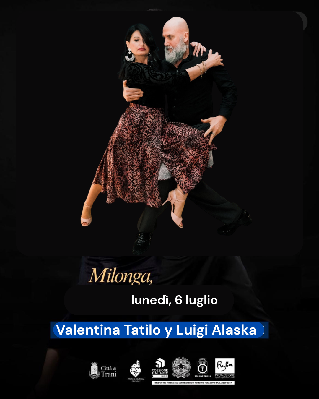 Lunedì 6 luglio - Canosa di Puglia milonga gratuita
