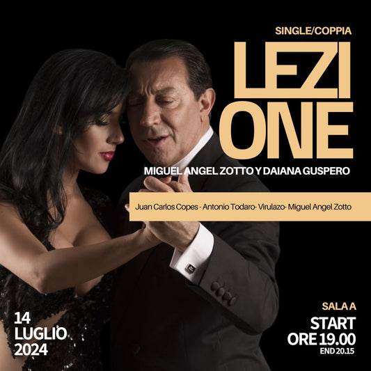 domenica 14 Luglio - Miguel Angel Zotto y Daiana Guspero