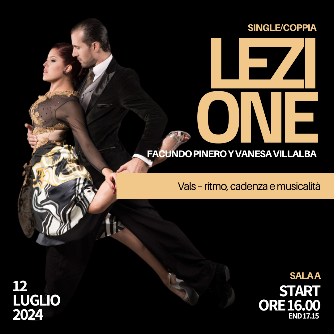 venerdì 12 Luglio - Vanesa Villalba y Facundo Pinero