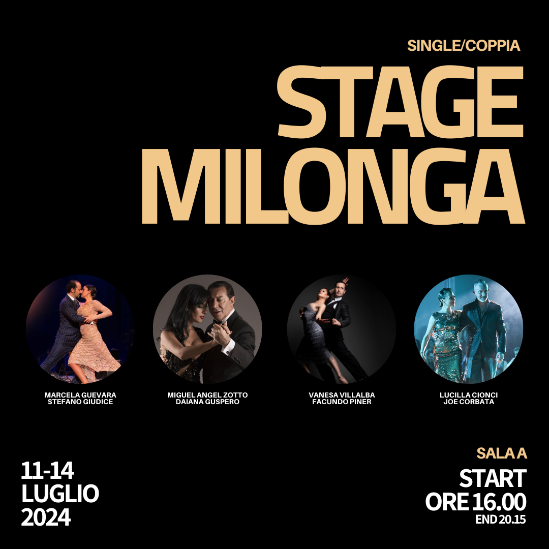 Stage Milonga