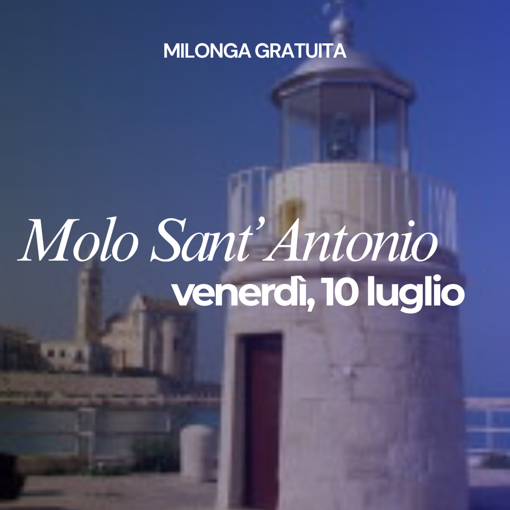 Venerdì 10 Luglio - Molo Sant'Antonio ore 20.00
