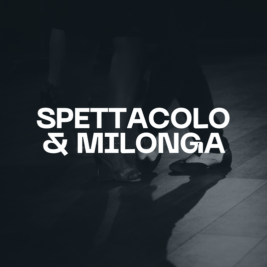 Miércoles 9 de julio, Show de Tango y Milonga