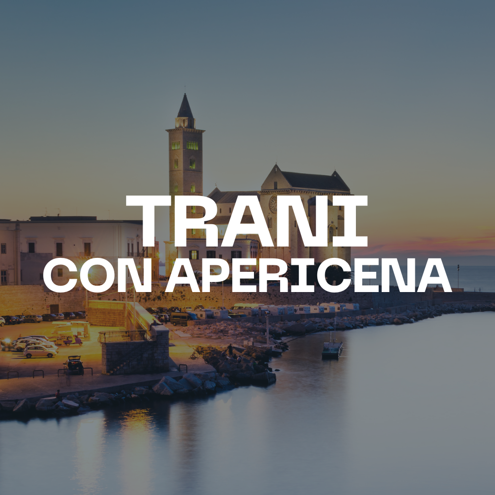 Wednesday 9th July, Trani with aperitif